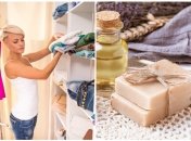 Вместо дорогостоящих саше можно использовать мыло