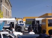 В Симферополе задержали около 60 участников автопробега