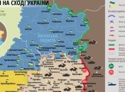 Карта АТО на востоке Украины (12 мая)