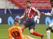 Суарес вывел Атлетико на первое место в чемпионате Испании (видео)