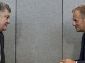 Встреча Порошенко и Туска: обсудили миротворцев на Донбассе