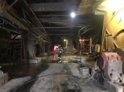 На Прикарпатье огонь охватил Бурштынскую ТЭС