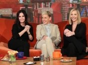 Трогательная встреча звезд сериала "Друзья" на шоу Эллен