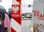 Несмотря на сложные условия, в которых оказались украинцы, они находят свое место под солнцем и в Польше. Фотоколлаж "Телеграфа".