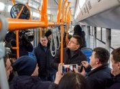 Мариуполь получил первый троллейбус за деньги ЕБРР (Фото)