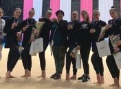 Украинские грации завоевали 3 "золота" из 3-х возможных в групповых упражнениях в Холоне