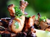 Рецепт дня: барбекю из кусочков курицы