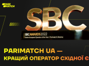 SBC Awards 2022: Parimatch Ukraine – лучший беттинг и iGaming оператор в Восточной Европе