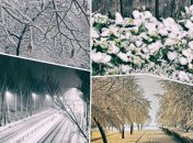 Украинский Донбасс даже заснеженным весной смотрится прекрасно