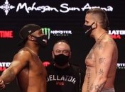 Боец ММА вбил голову соперника-гиганта в канвас (видео)