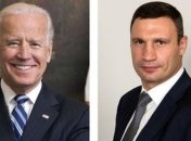 Стало известно, о чем говорил Байден на встрече с Кличком