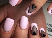 Маникюр 2019-2020: невероятный тренд нейл-арта сезона - треугольный дизайн (Фото)