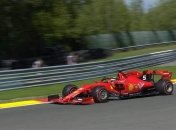 Пилот Феррари стал лучшим в первой практике Гран-при Бельгии