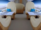 В новом сверхзвуковом самолете иллюминоторы заменят на окна-дисплеи