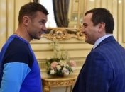 Президент УЕФА Чеферин в Одессе познакомился с Шевченко