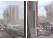 Обстрелы жилых домов в Ирпене