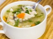 Вкусный супчик на куриных голенях