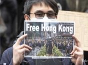 В Токио люди вышли на митинг в поддержку протестов в Гонконге