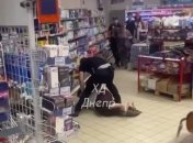 Драка в АТБ в Днепре