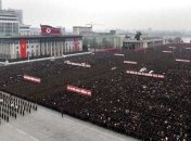 В КНДР прошел митинг в поддержу испытания атомной бомбы  