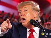 Внешность Дональда Трампа на выступлении привлекла внимание зрителей