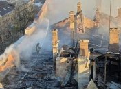 Пожар в Одесском колледже: под завалами обнаружили тело женщины