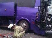 На Киевщине столкнулись автобус и грузовик