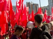 Пресс-конференцию Кличко пикетировали агитаторы "УДАРа"