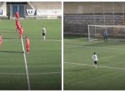 Джоаккіно Джардіна забиває з центру поля