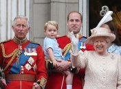 Королевская семья на параде в 2021 году