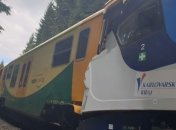 Два пассажирских поезда столкнулись в Чехии, есть погибшие и раненые