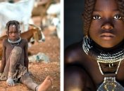 Жизнь намибийских племен в Африке (Фото)