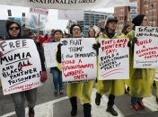 Мир охватили антитрамповские протесты (Видео)