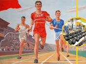 Спортивный зал в СССР