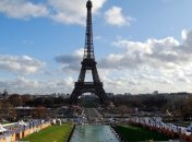 Как выглядит Париж с высоты Эйфелевой башни (Фото)