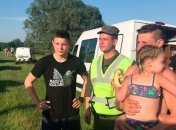 Полицейские нашли трехлетнюю девочку, которая пропала на Черниговщине