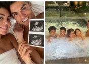 Криштиану Роналду с семьей