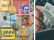 Украинские гривны