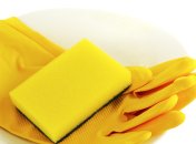 Мытье кухонных шкафчиков