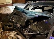 Пассажиры погибли на месте: пьяный водитель влетел в бетонную арку под Ровно (фото)
