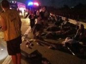 В Малайзии столкнулись два автобуса, восемь погибших