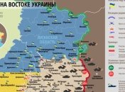 Карта АТО на востоке Украины (5 мая)