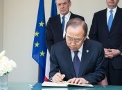 Генсек ООН выразил соболезнования французам