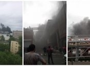 В Ростове на Дону горит завод