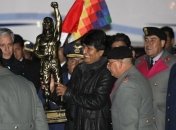 Президент Боливии Эво Моралес наконец-то вернулся на родину  