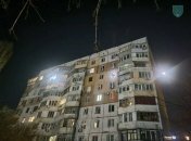 Один из домов, пострадавший во время атаки