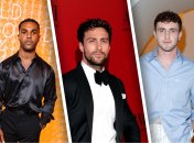 Зліва - Люсьєн Лавісконт, по центру - Аарон Тейлор-Джонсон, праворуч - Пол Мескаль