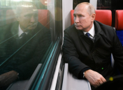 Путин в поезде