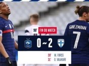 Франция за три минуты сенсационно проиграла Финляндии (видео)