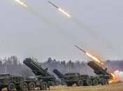 Украинские военные подогнали "Ураган" к Азовскому морю